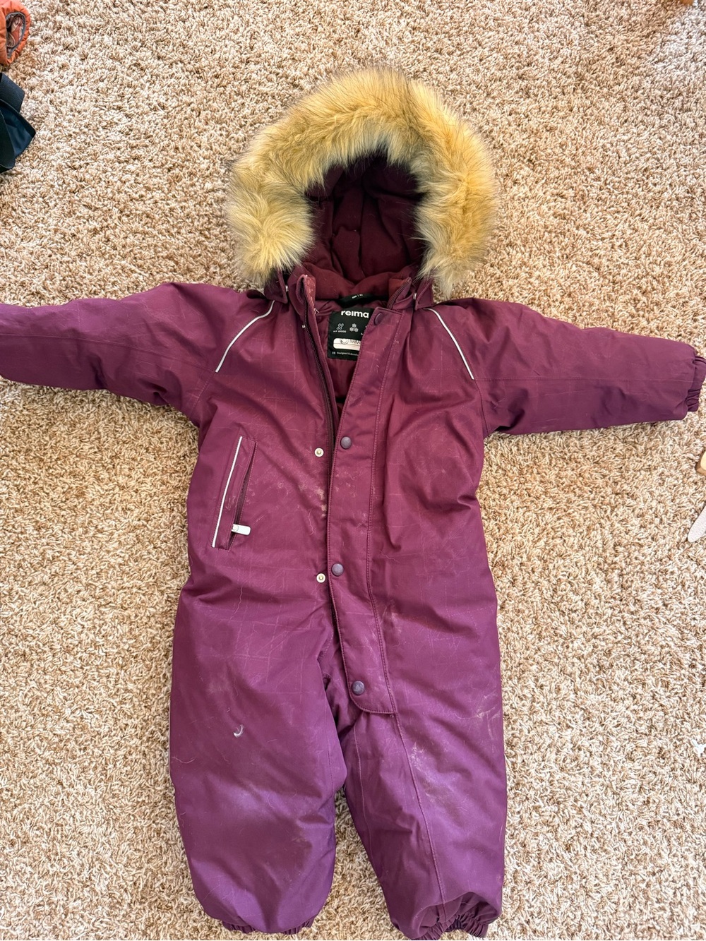 Reima Waterproof Snow Suit (size 92, 2T)